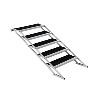 GLOBAL TRUSS Treppe variabel 80-140cm fünf Stufen für GT Stage Deck