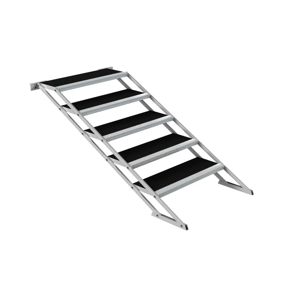 GLOBAL TRUSS Treppe variabel 80-140cm fünf Stufen für GT Stage Deck