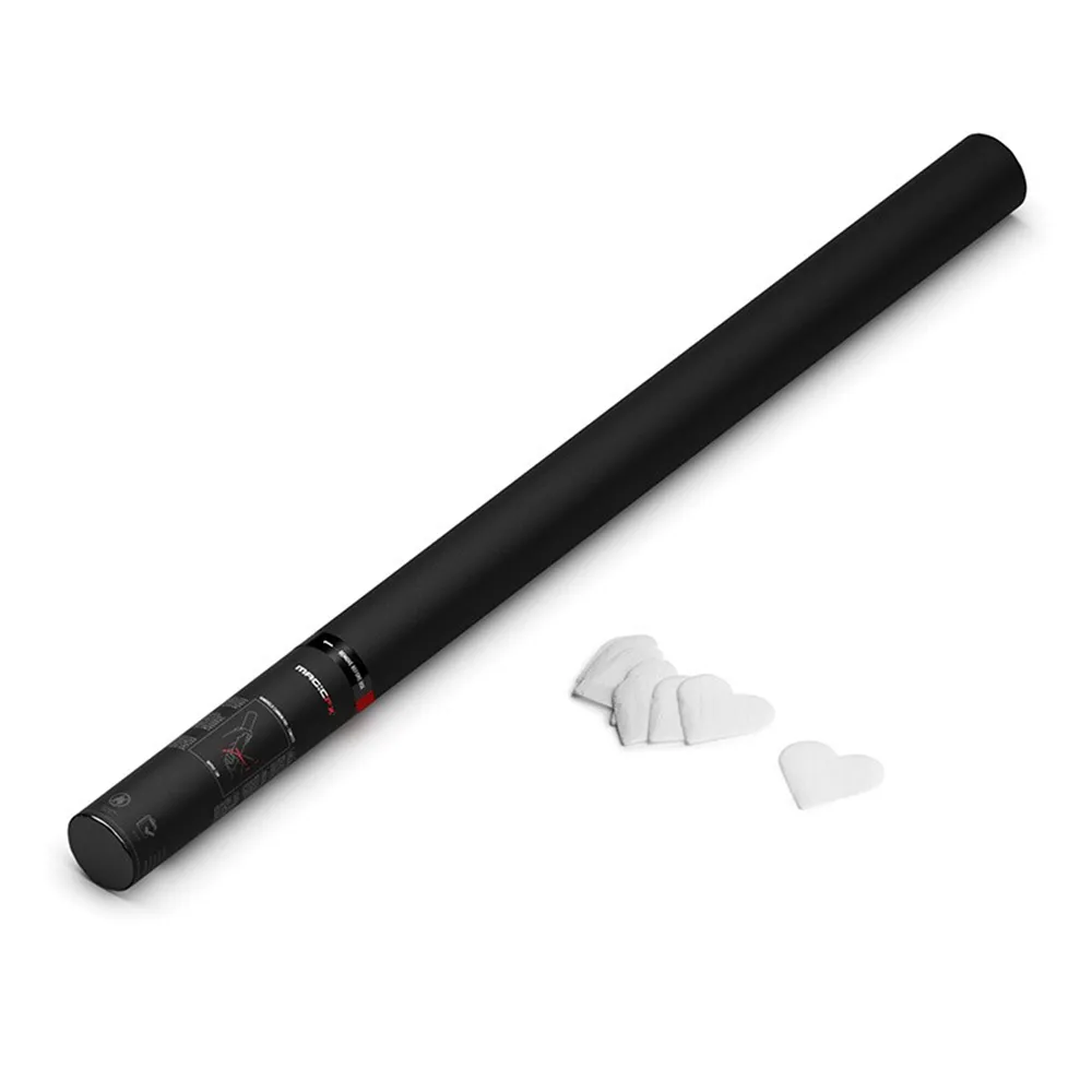 MAGICFX - Handheld Cannon PRO Confetti White Hearts 80cm