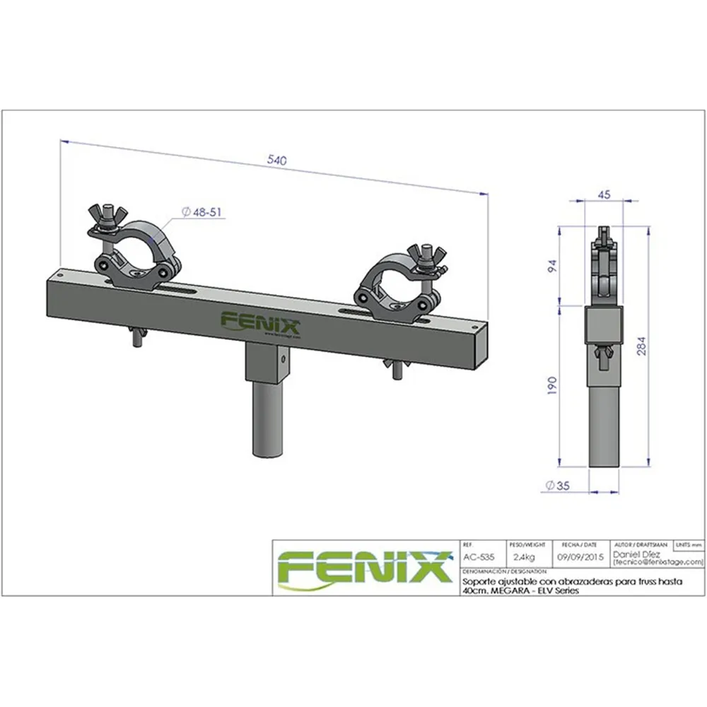 FENIX - Traversenadapter AC-535