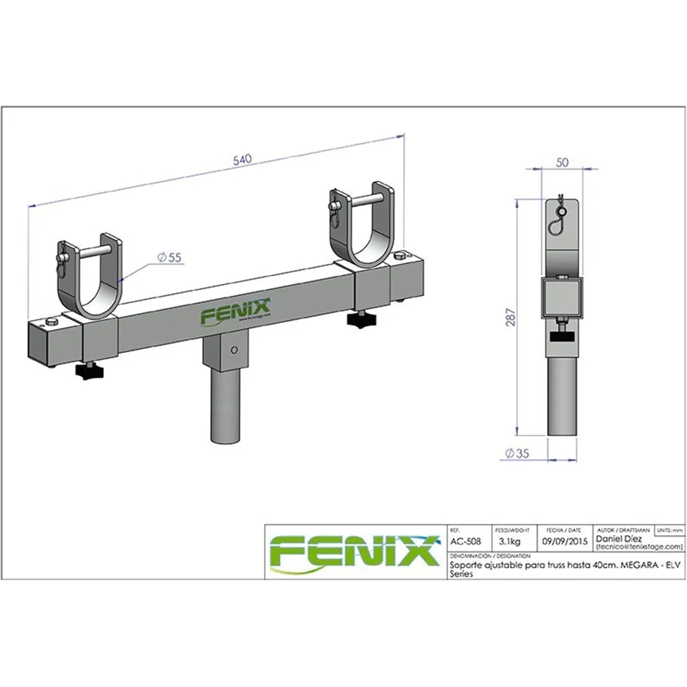 FENIX - Traversenadapter AC-508B