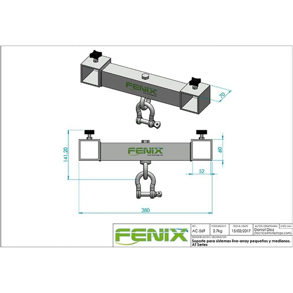 FENIX - Traversenadapter AC-569B