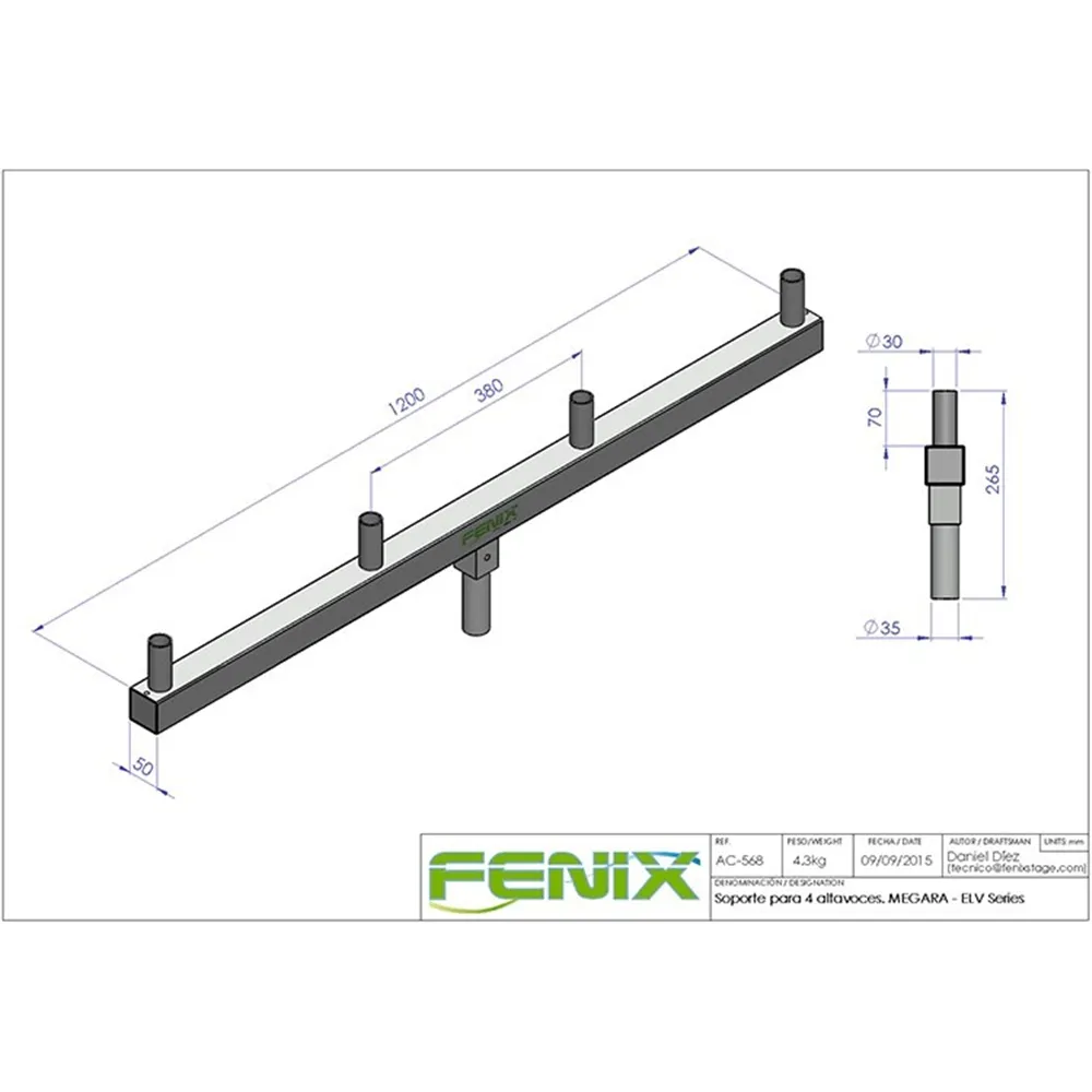 FENIX - Traversenadapter AC-568