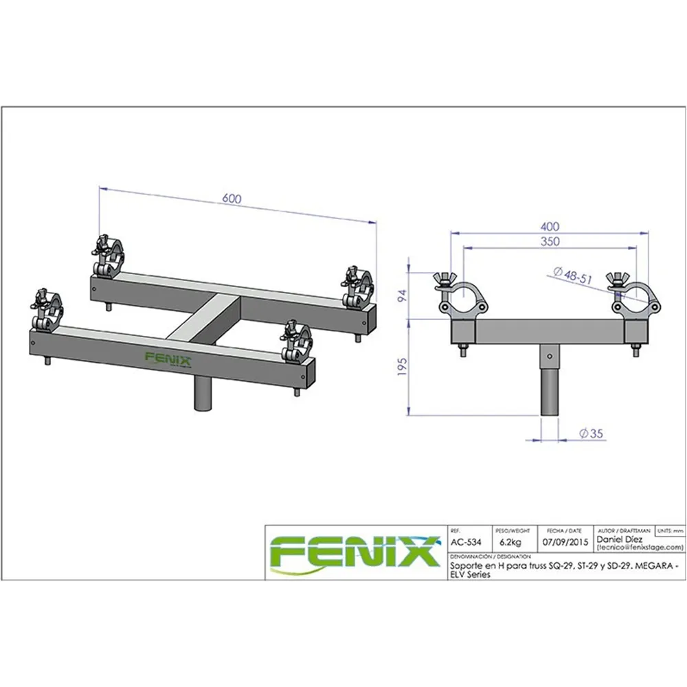 FENIX - Traversenadapter AC-534