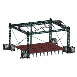 GLOBAL TRUSS - Double Pitch Roof 10x8m / 8x6m