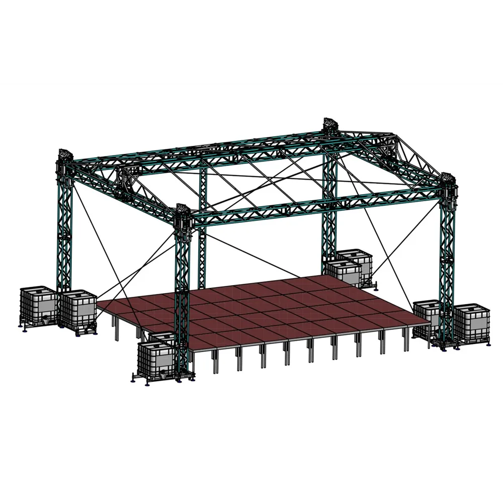 GLOBAL TRUSS - Double Pitch Roof 10x8m / 8x6m