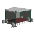GLOBAL TRUSS - Double Pitch Roof 8x6m