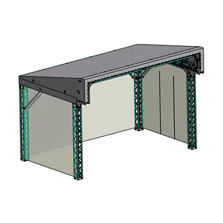GLOBAL TRUSS - Pitch Roof 6x4m
