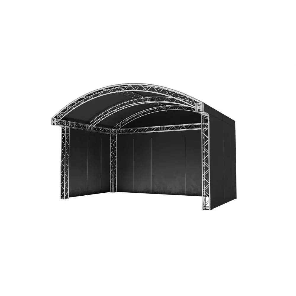 Global Truss Rundbogenbühne 6x4m