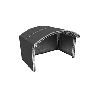 Global Truss Rundbogenbühne 6x4m