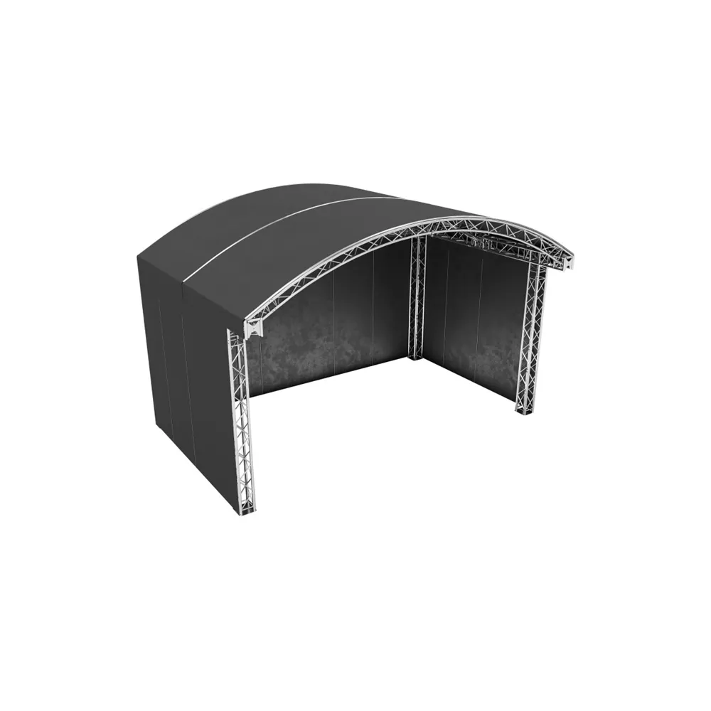 Global Truss Rundbogenbühne 6x4m