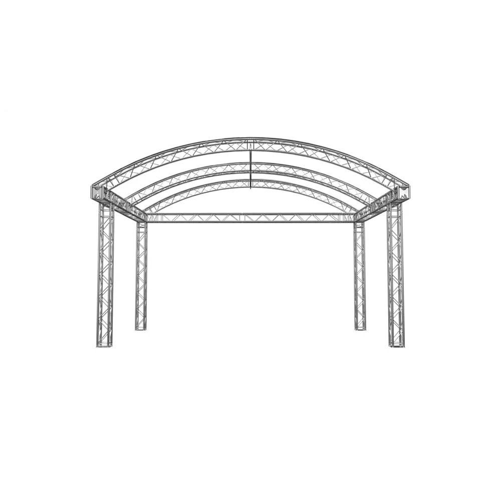 Global Truss Rundbogenbühne 6x4m