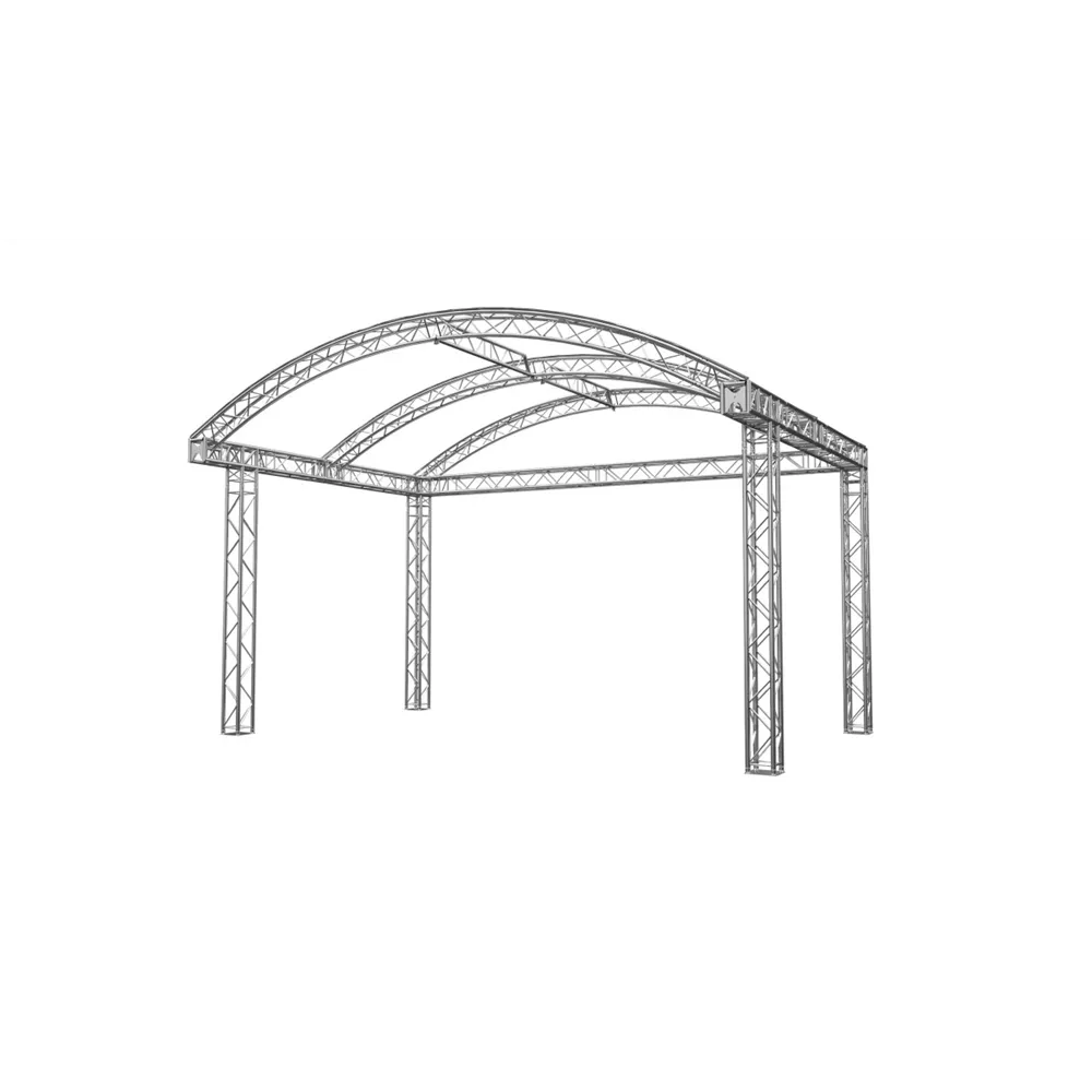Global Truss Rundbogenbühne 6x4m