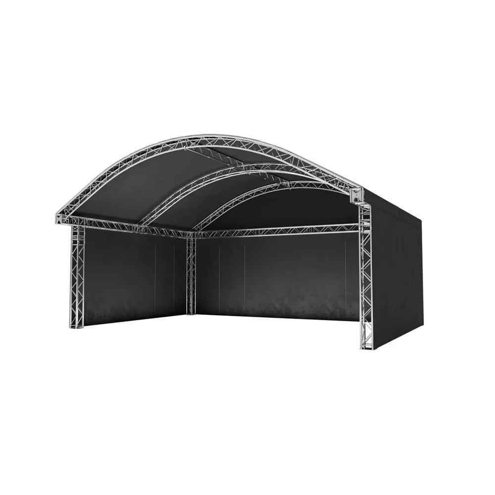 Global Truss Rundbogenbühne 8x6m