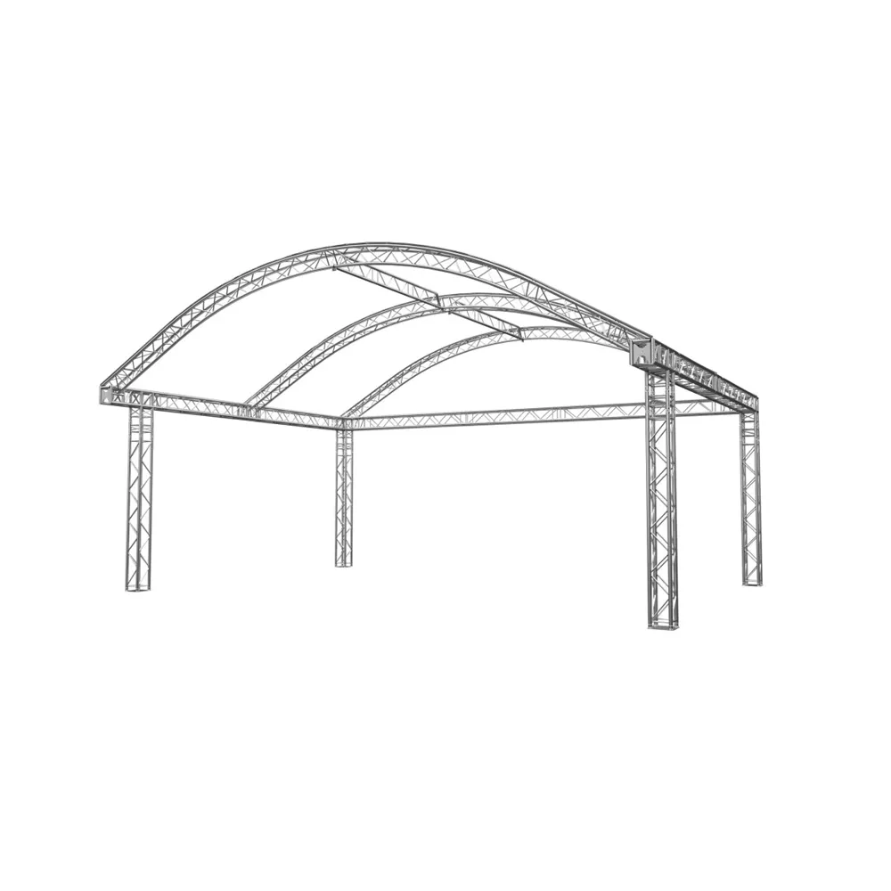 Global Truss Rundbogenbühne 8x6m
