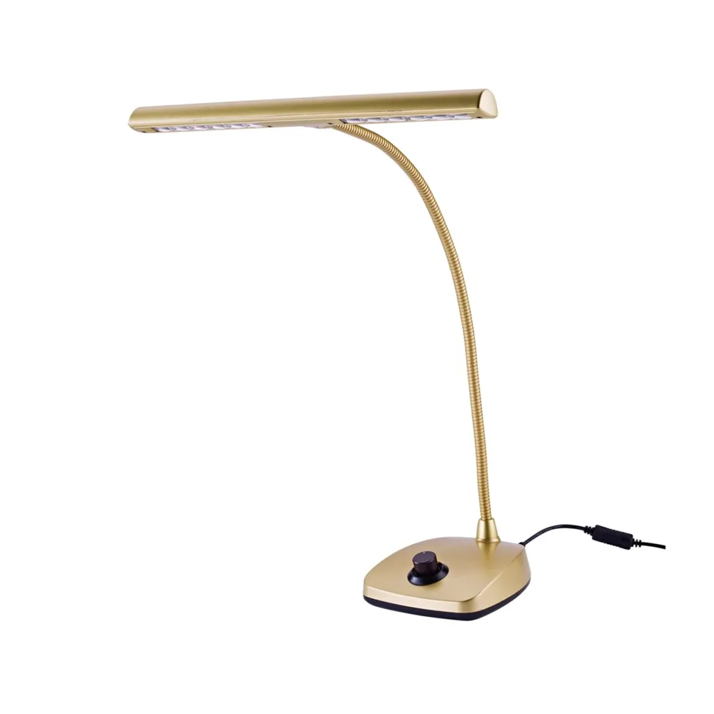 König & Meyer 12298 LED Pianoleuchte - goldfarbig