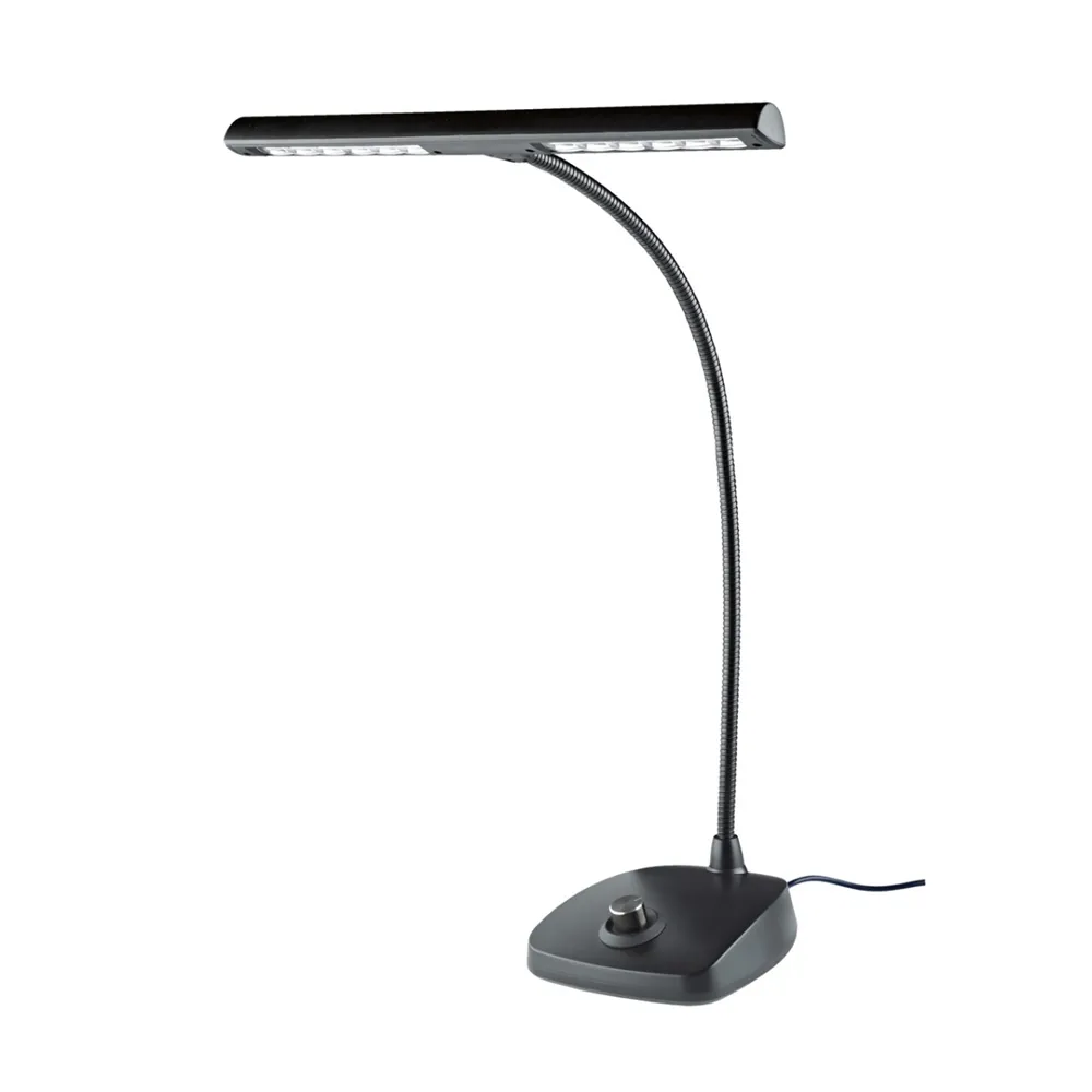 König & Meyer LED Pianoleuchte 12298 mittig, schwarz