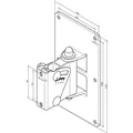 König & Meyer 24481 Boxenwandhalter - weiß