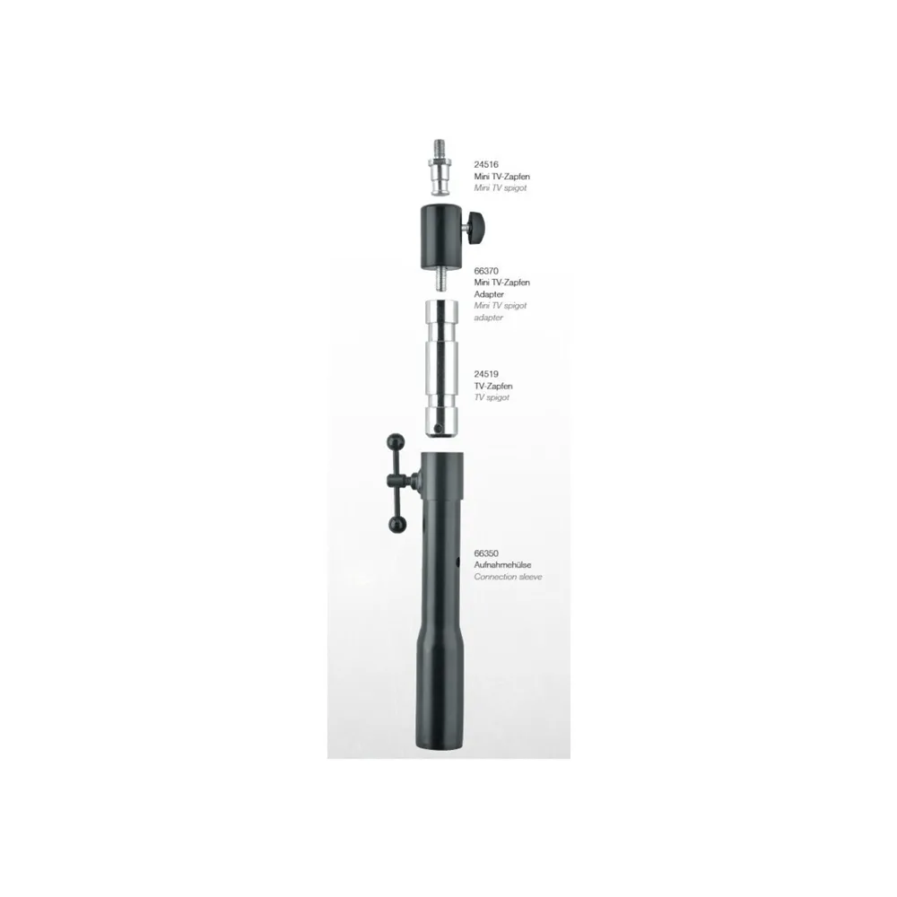 König & Meyer 66390 TV-Zapfen-Adapter-Bundle