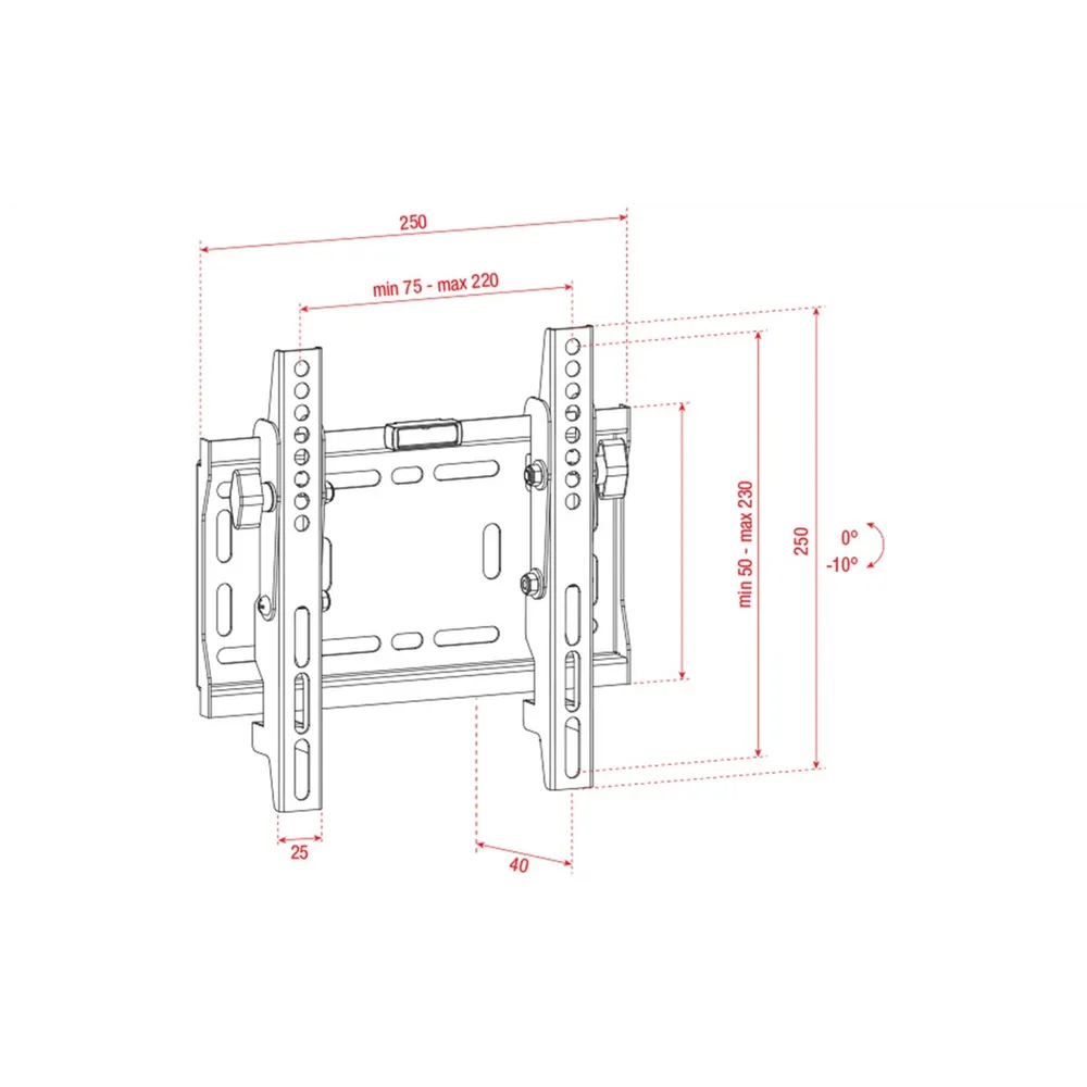 SHOWGEAR PLB2342 TV Wall Mount