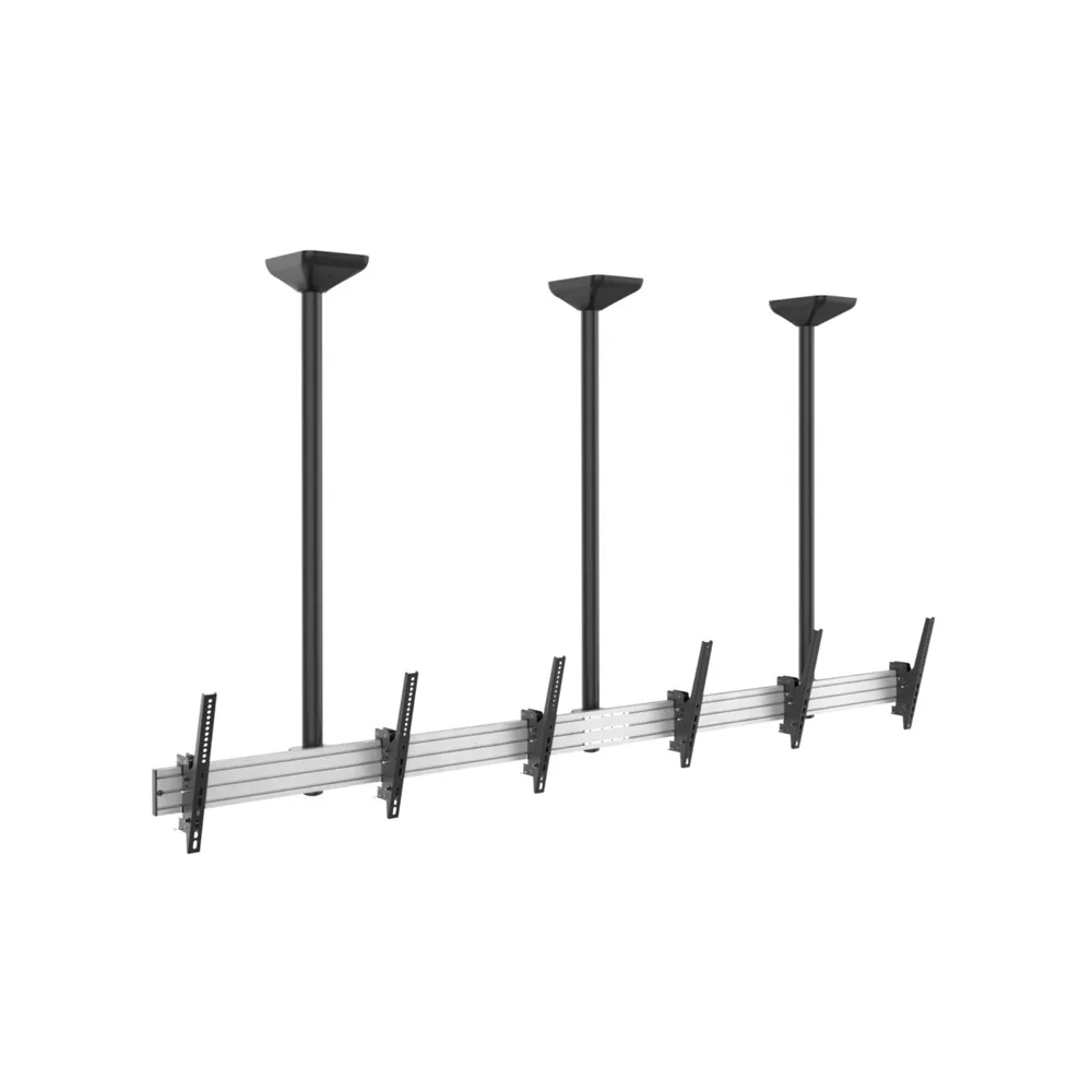 SHOWGEAR PCM4555L-3 Triple Screen Ceiling Mount Long