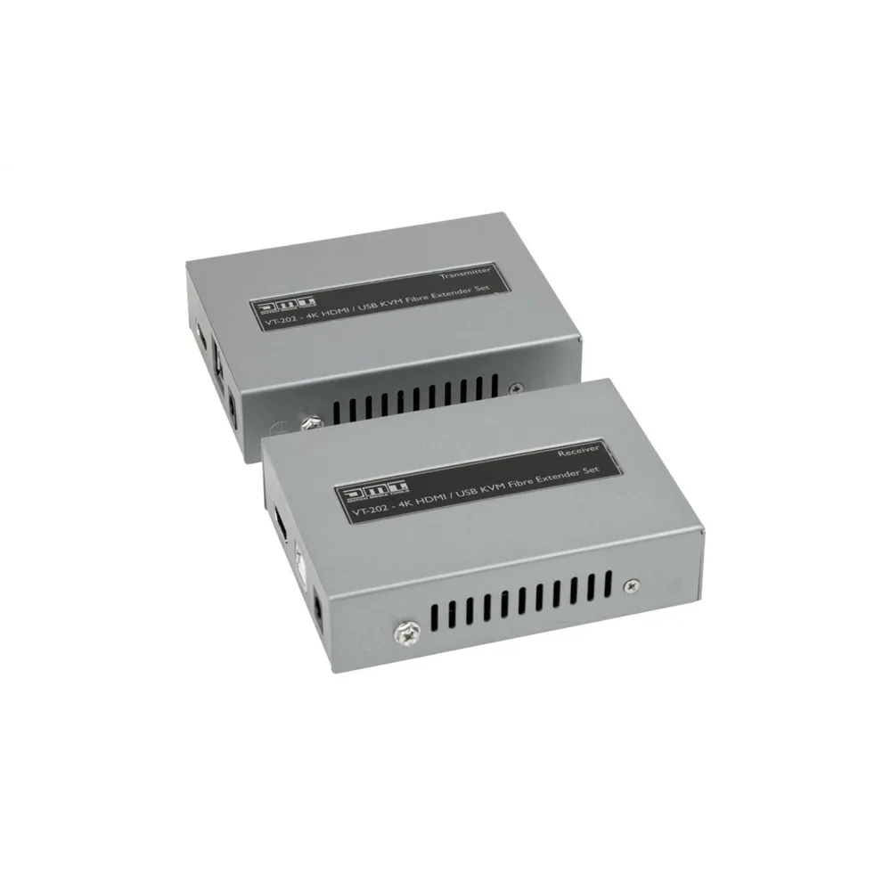 DMT VT202 - KVM HDMI / USB Fibre Extender Set