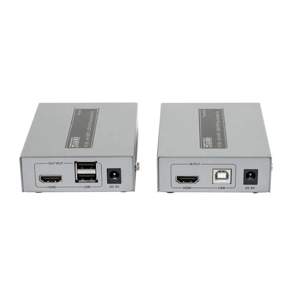 DMT VT202 - KVM HDMI / USB Fibre Extender Set