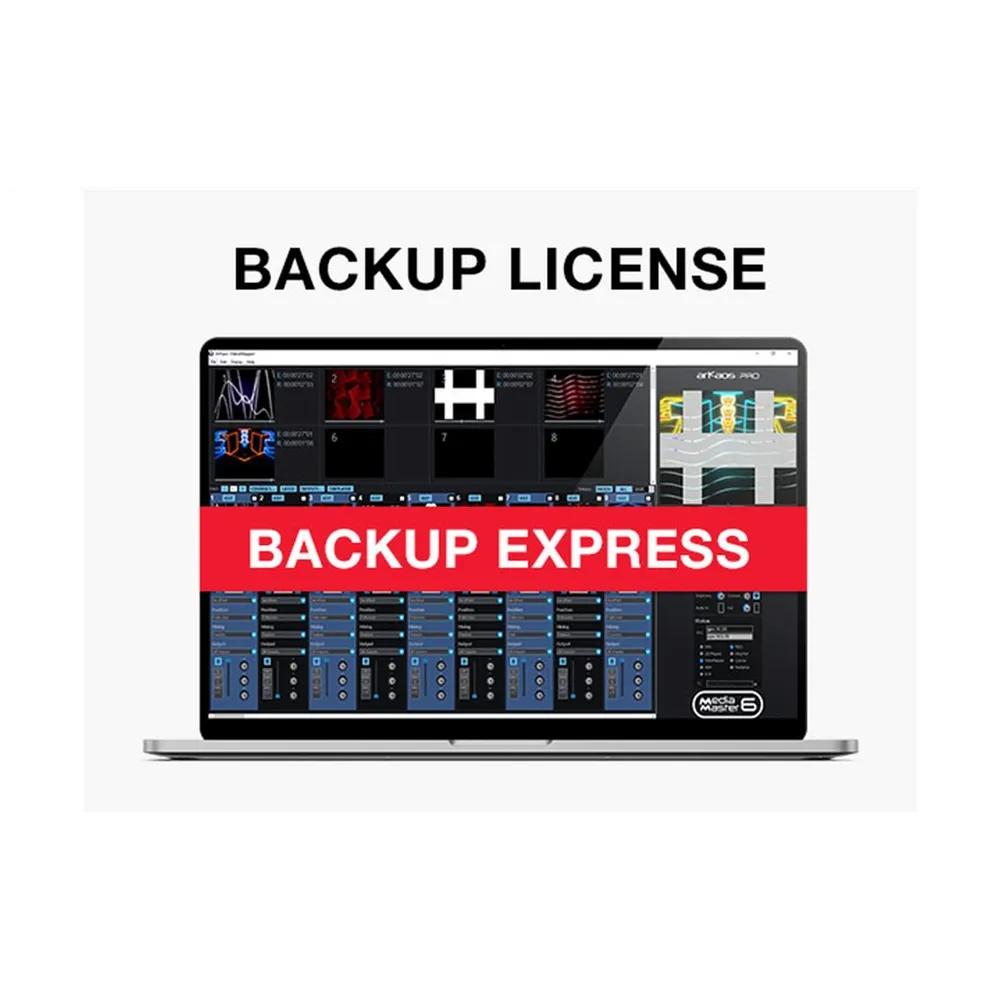 ARKAOS MediaMaster Express 6 Software Backup License