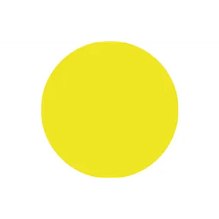 SHOWGEAR Colour Roll 122 x 762 cm 101 Yellow