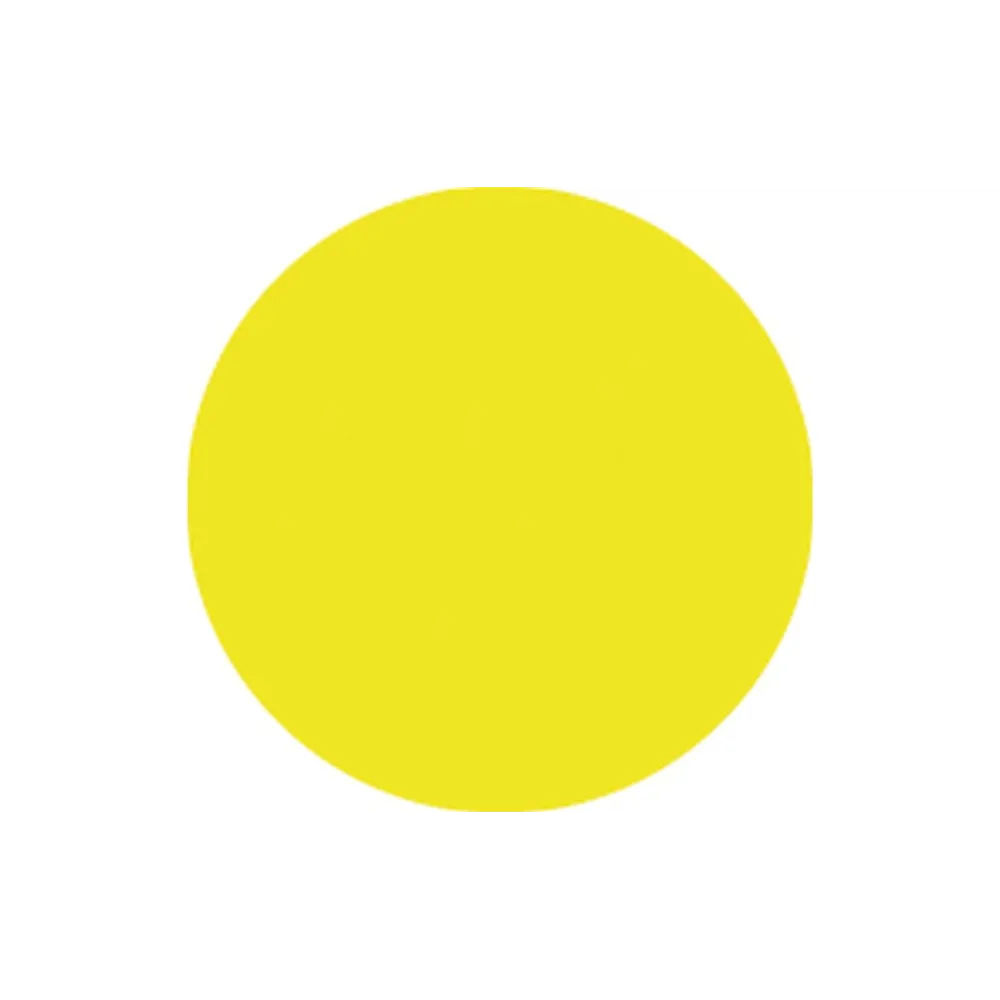 SHOWGEAR Colour Roll 122 x 762 cm 101 Yellow
