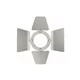 SHOWTEC Barndoor for Compact Studio Beam Polished