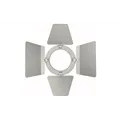SHOWTEC Barndoor for Compact Studio Beam Polished