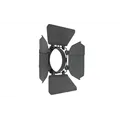 SHOWTEC Four-Leaf Barndoor for Performer 1500 Fresnel Black - Eight-Leaf Metal Barndoor