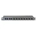 Showtec DB-1-8/RDM - DMX Booster with 8 Channels and RDM 3-Pin XLR