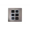SHOWTEC Wall Panel Remote for TR-512 Installation/Pocket