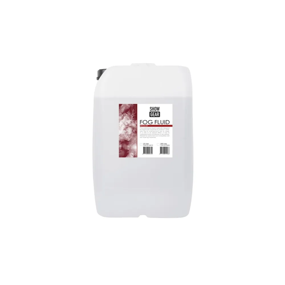 SHOWGEAR Fog Fluid 200 Liter Regular