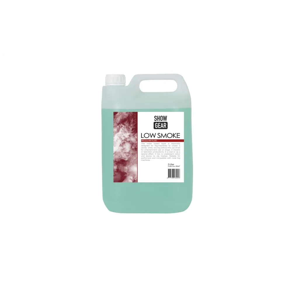 SHOWGEAR Low Smoke Fluid 5 Liter