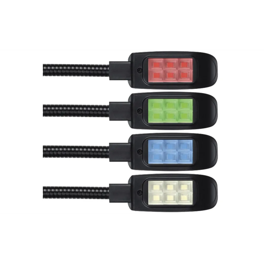 SHOWGEAR GooseLight XLR, RGBW 45cm 4pin straight dimmable