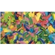 SHOWGEAR Show Confetti Rectangle 55 x 17mm Multicolour 1 kg