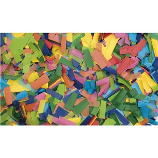 SHOWGEAR Show Confetti Rectangle 55 x 17mm Multicolour 1 kg