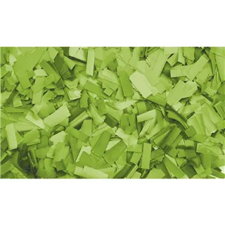 SHOWGEAR Show Confetti Rectangle 55 x 17mm Clear Green 1 kg