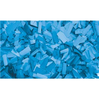 SHOWGEAR Show Confetti Rectangle 55 x 17mm Clear Blue 1 kg