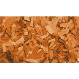 SHOWGEAR Show Confetti Rectangle 55 x 17mm Orange 1 kg