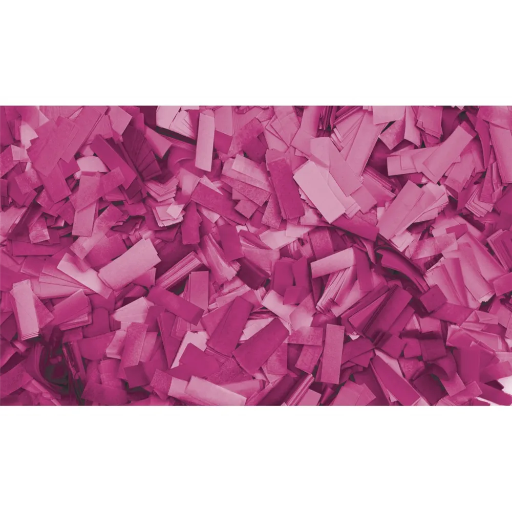 SHOWGEAR Show Confetti Rectangle 55 x 17mm Pink 1 kg