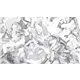 SHOWGEAR Show Confetti Rectangle 55 x 17mm White 1 kg
