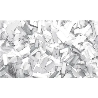 SHOWGEAR Show Confetti Rectangle 55 x 17mm White 1 kg