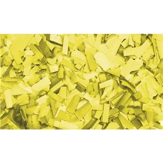 SHOWGEAR Show Confetti Rectangle 55 x 17mm Yellow 1 kg