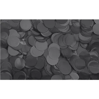 SHOWGEAR Show Confetti Round Ø55mm Black 1 kg