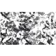 SHOWGEAR Show Confetti Metal Silver Rectangle 1 kg