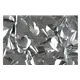 SHOWGEAR Show Confetti Metal Silver Hearts 1 kg
